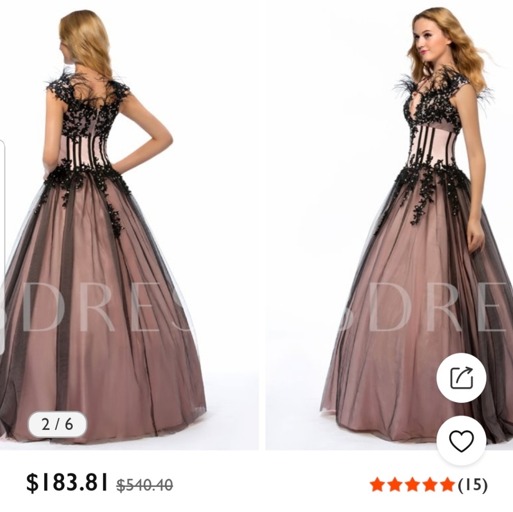 White Feather V-neck Jeweled Long Formal Dress